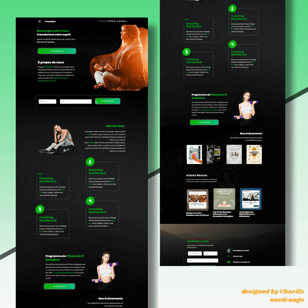 Site vitrine coaching