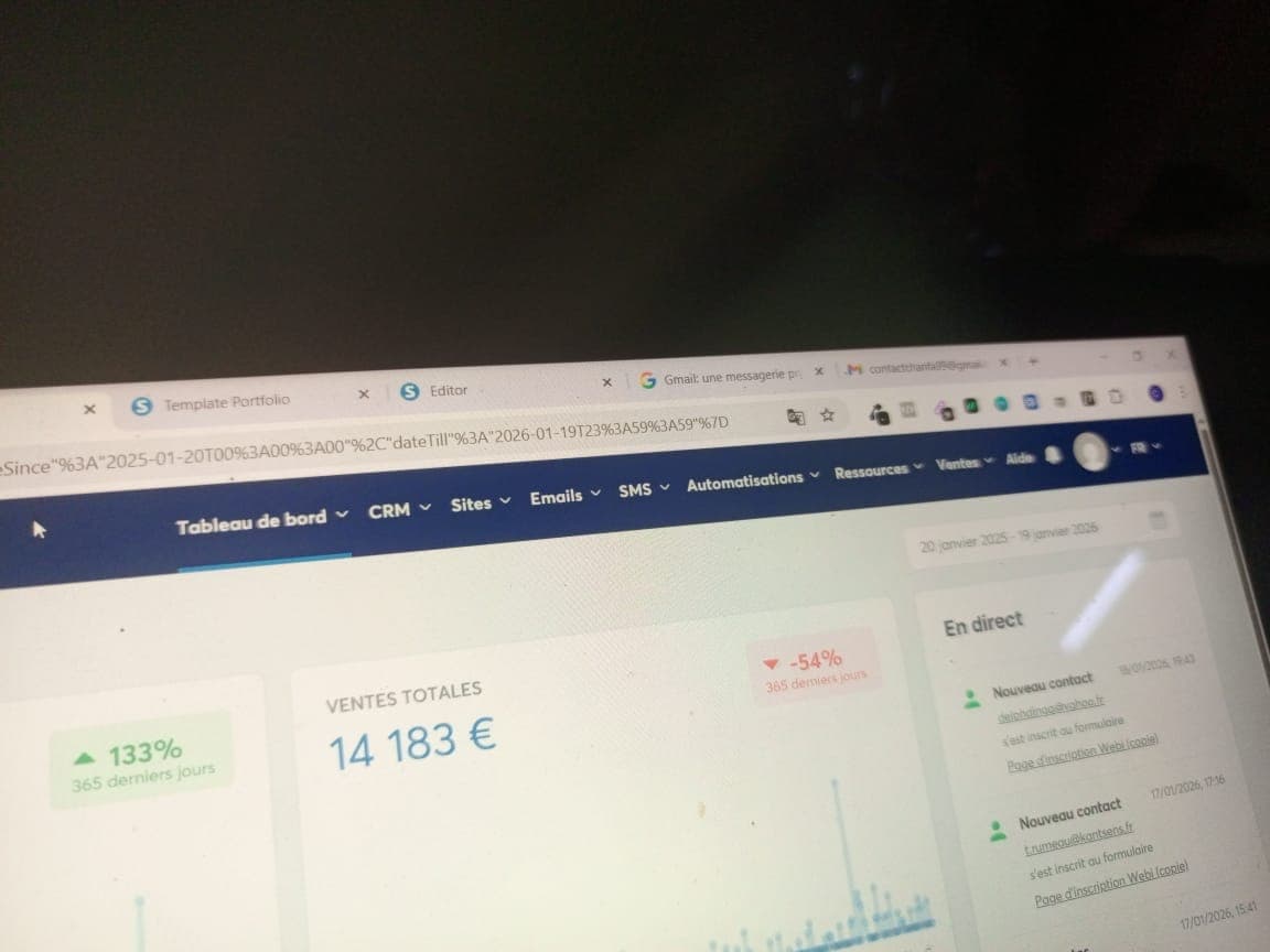 Performance Systeme.io — 1 an